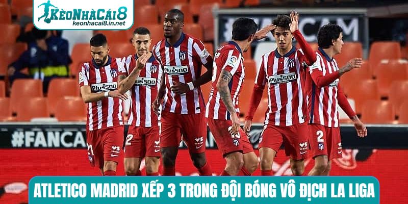 Đội Bóng Vô Địch La Liga Nhiều Nhất - Hành Trình Đạt Kỷ Lục Atletico Madrid xếp 3 trong đội bóng vô địch La Liga nhiều nhất